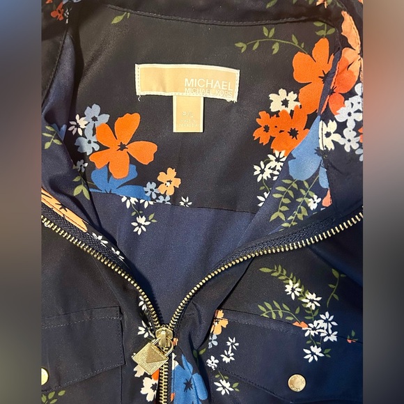 Michael Kors Zip-Front Utility Shirt - Picture 5 of 10